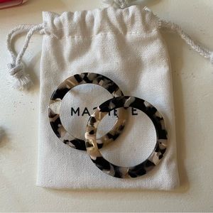 Machete Large Circle Earrings